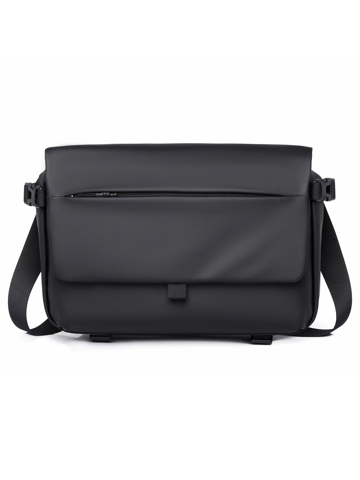 Messenger bag with versatile compartments and water-repellent material LoungeYard — product view 7