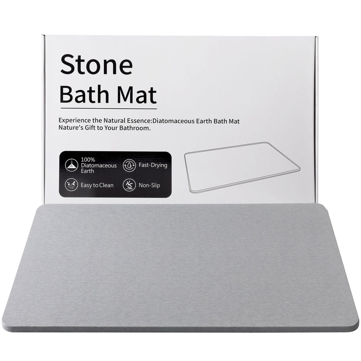 Memory Foam Bathroom Mat — product view 1