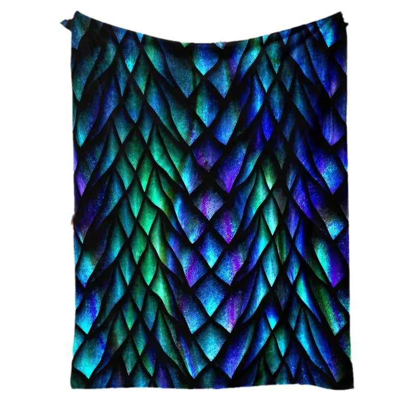 Large Decorative Throw Blanket — product view 5