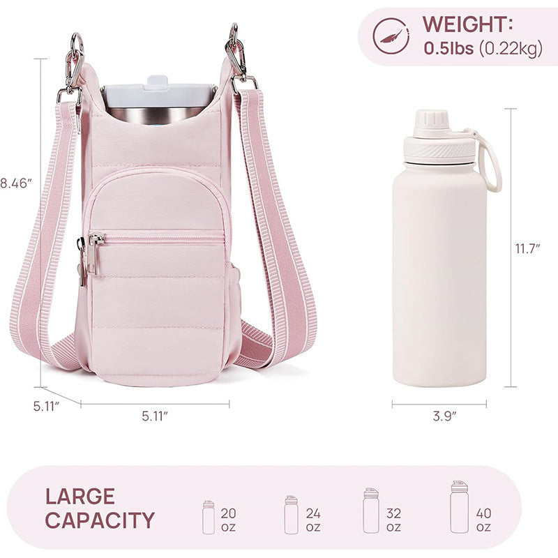 Multifunctional Shoulder Bag for Drinks and Essentials LoungeYard — product view 2