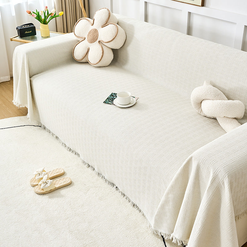 Elegant Woven Sofa Throw Blanket — product view 7