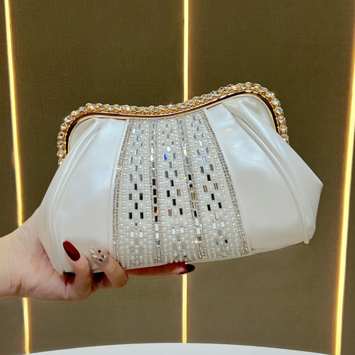 Glamorous Beaded Evening Clutch — product view 6