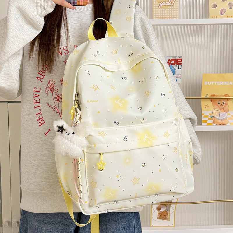 Fun Print Casual Backpack LoungeYard — product view 3