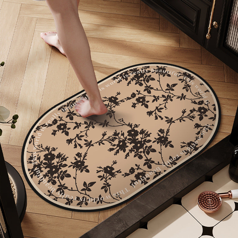 Decorative Motivational Bath Mat — product view 3