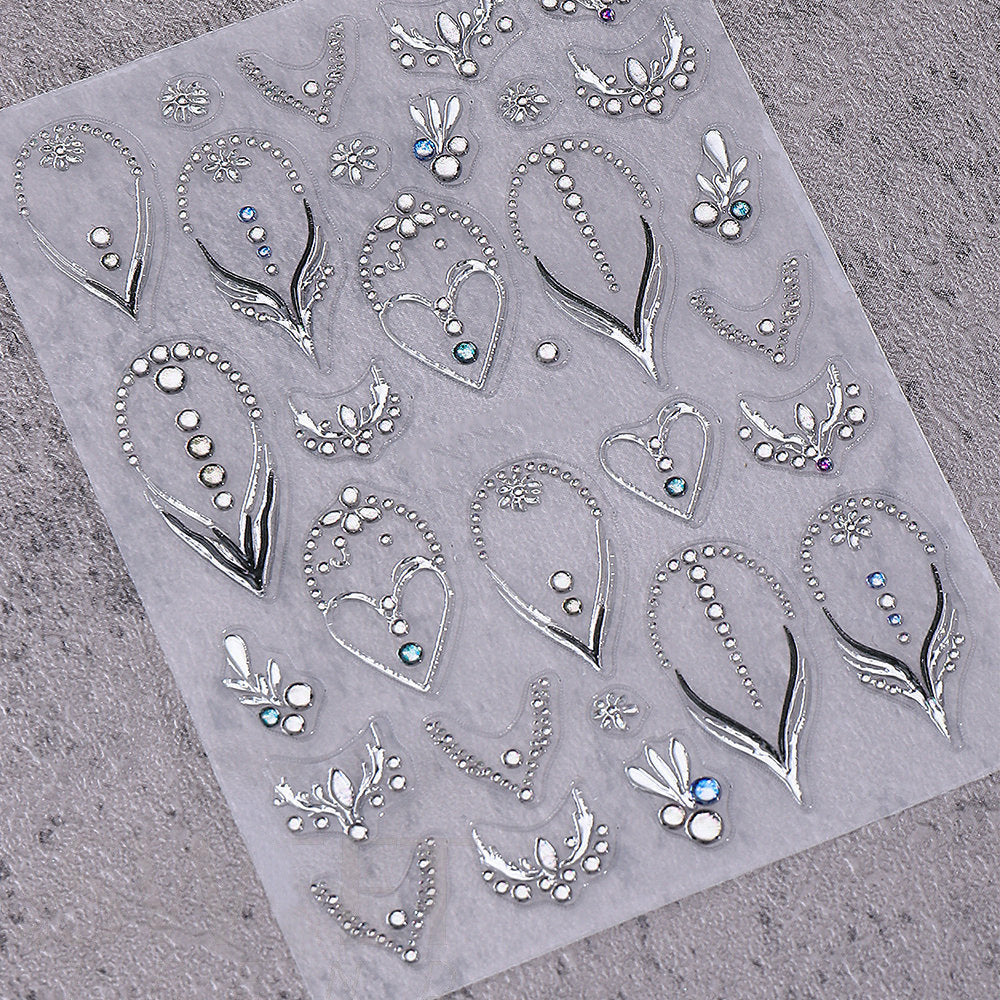 Elegant Rhinestone Nail Art Embellishments — product view 2