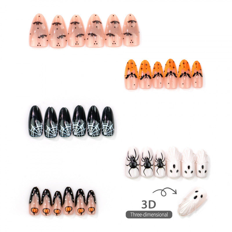 Halloween-Themed Decorative Press-On Nails — product view 3