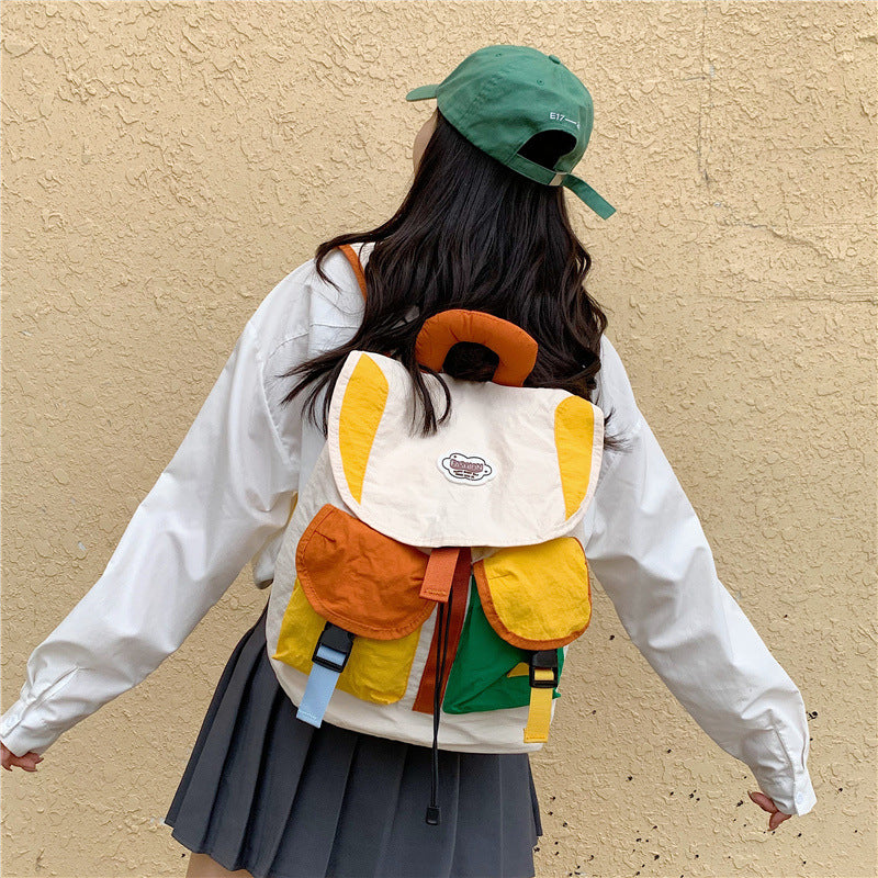 Colorful Casual Backpack LoungeYard — product view 2