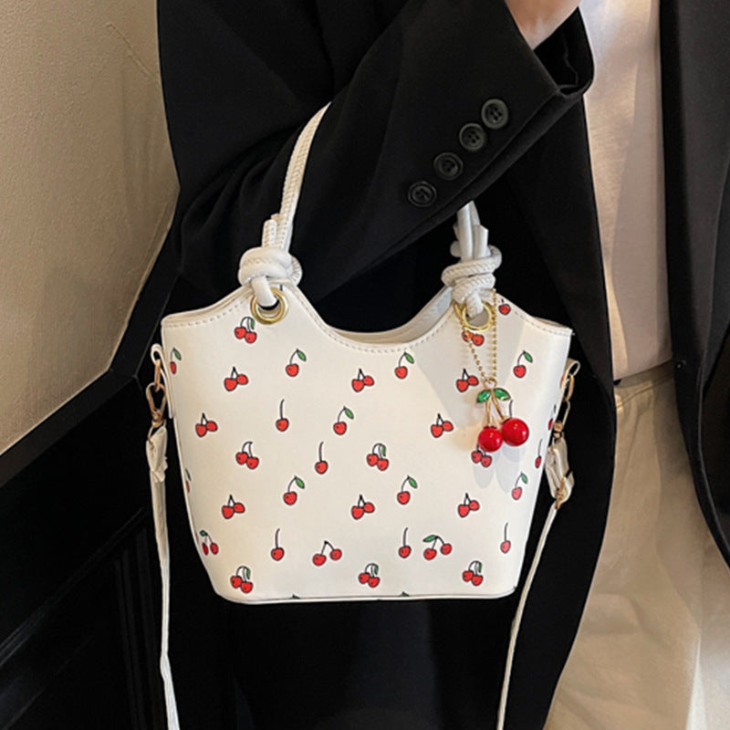 Cherry Patterned Handbag — product view 6