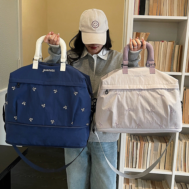 Embroidered Utility Travel Bag — product view 2