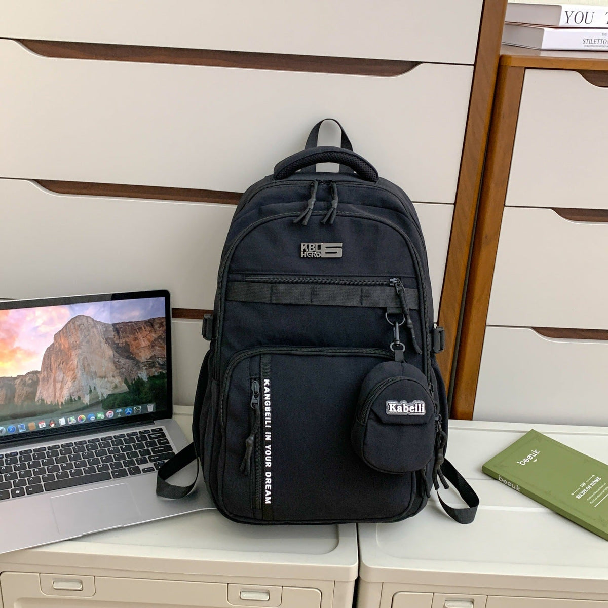 Multi-Functional Urban Laptop Backpack LoungeYard — product view 7