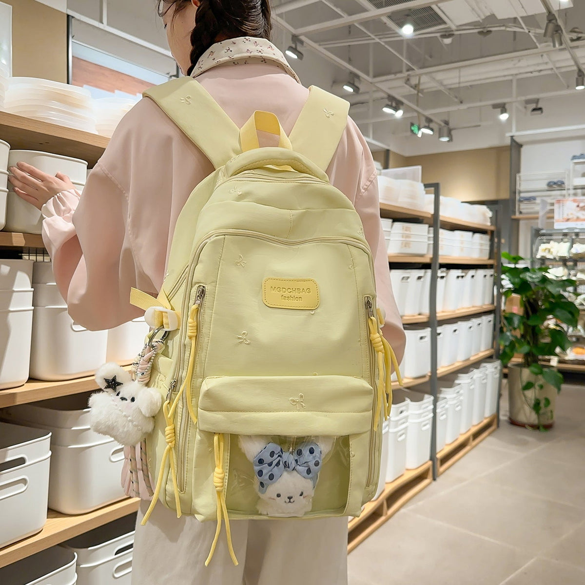 Fashionable Multi-Functional Backpack LoungeYard — product view 3