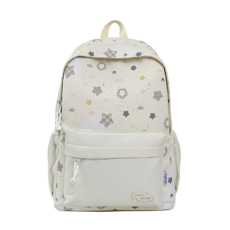 Fun Decorative Star-Patterned Backpack LoungeYard — product view 5