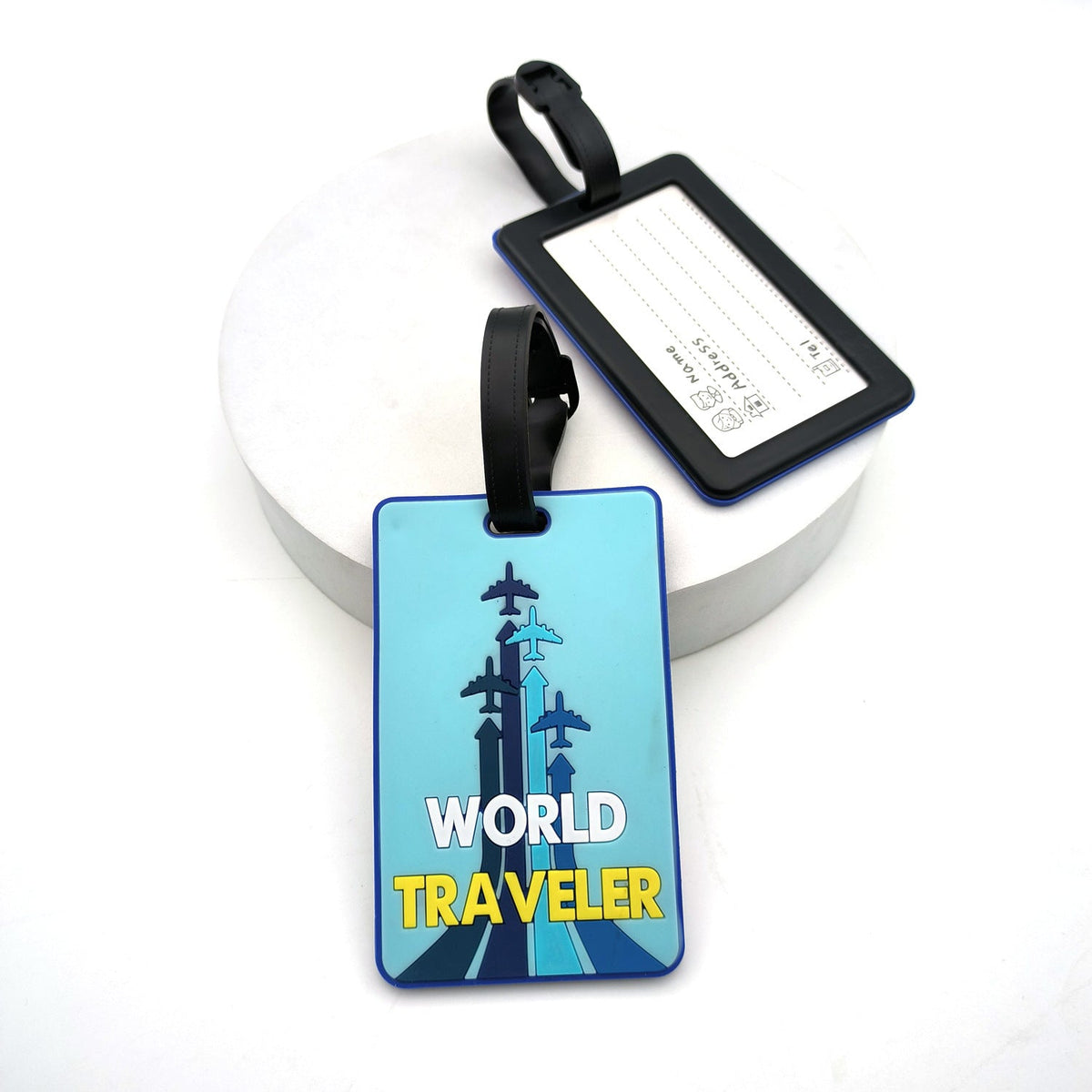 Travel-Themed Luggage Tag LoungeYard — product view 7