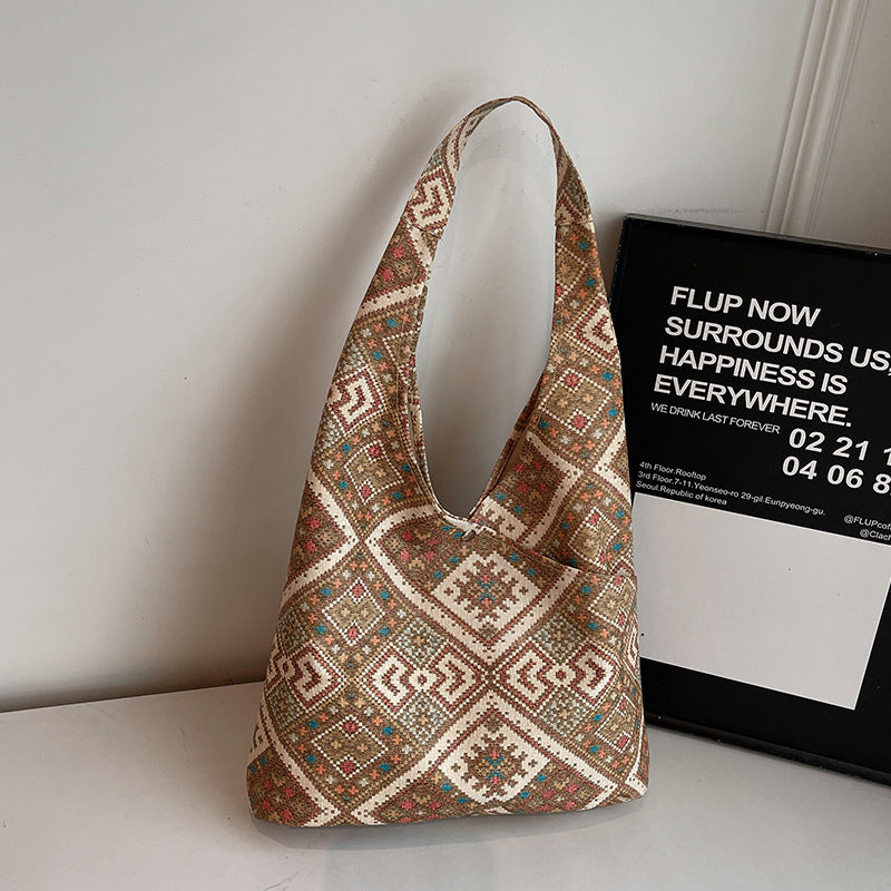 Bohemian Patterned Hobo Bag — product view 7