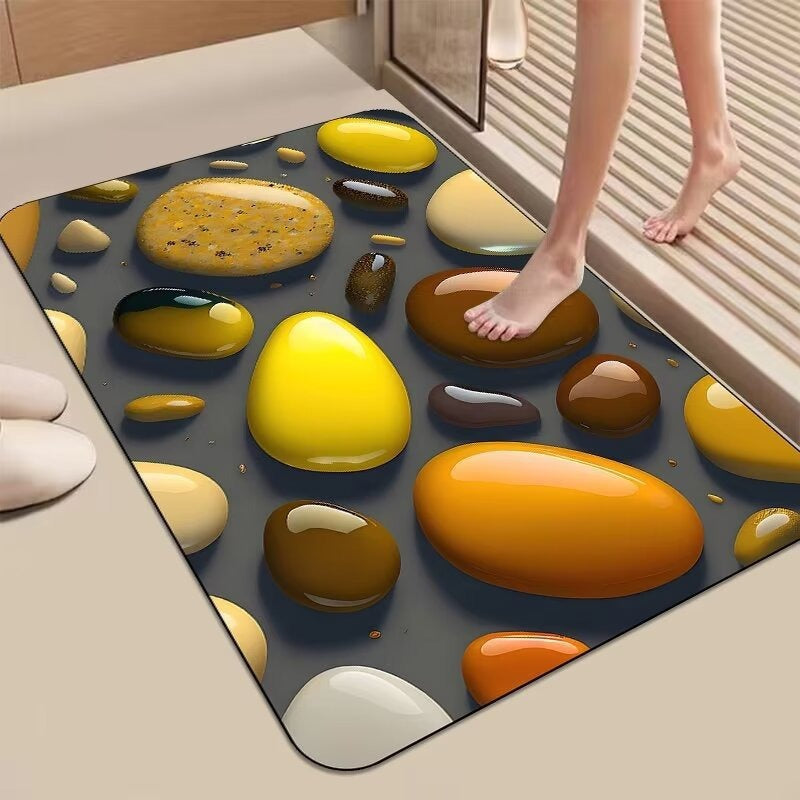 Gel-Effect Bath Mat — product view 7