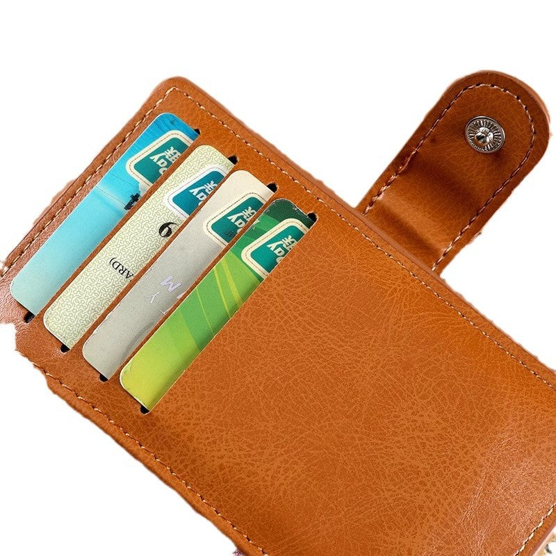 RFID-Blocking Leather Card Holder LoungeYard — product view 5