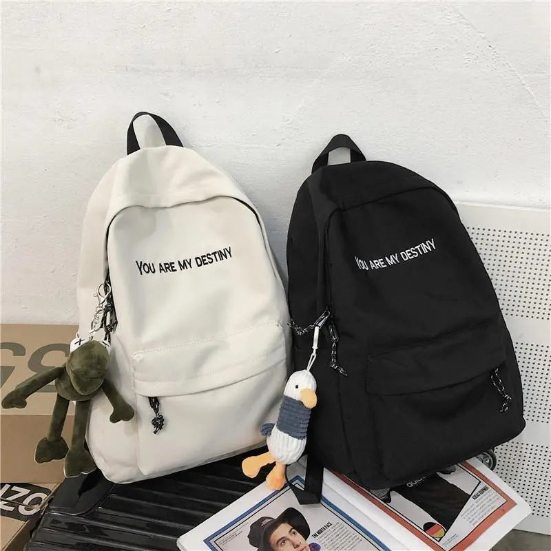 Trend backpack with playful charms LoungeYard — product view 3