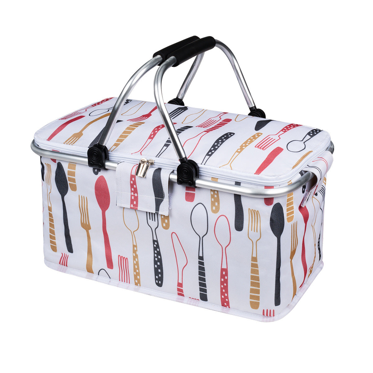 Unisex cooler bag with stable structure and practical carrying handle LoungeYard — product view 2