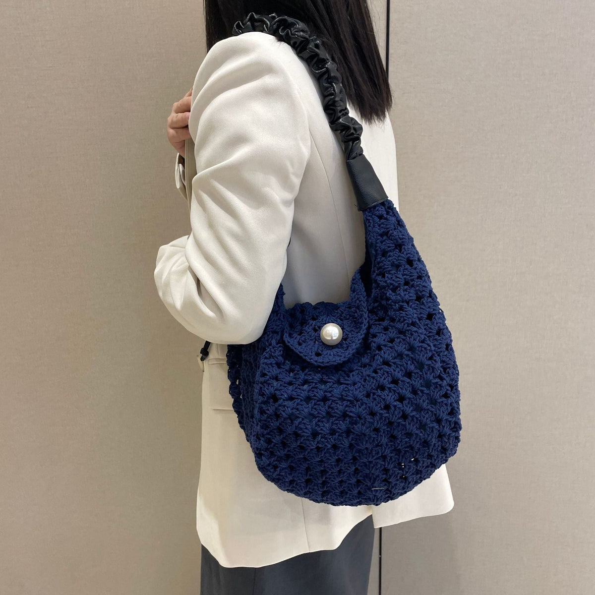 Handcrafted Shoulder Bag LoungeYard — product view 3