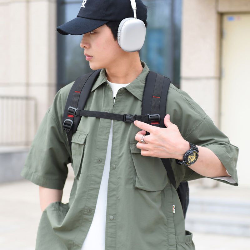 Durable Multi-Pocket Travel Backpack LoungeYard — product view 3