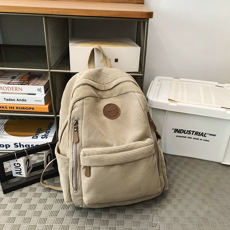 Durable Textured Backpack LoungeYard — product view 7