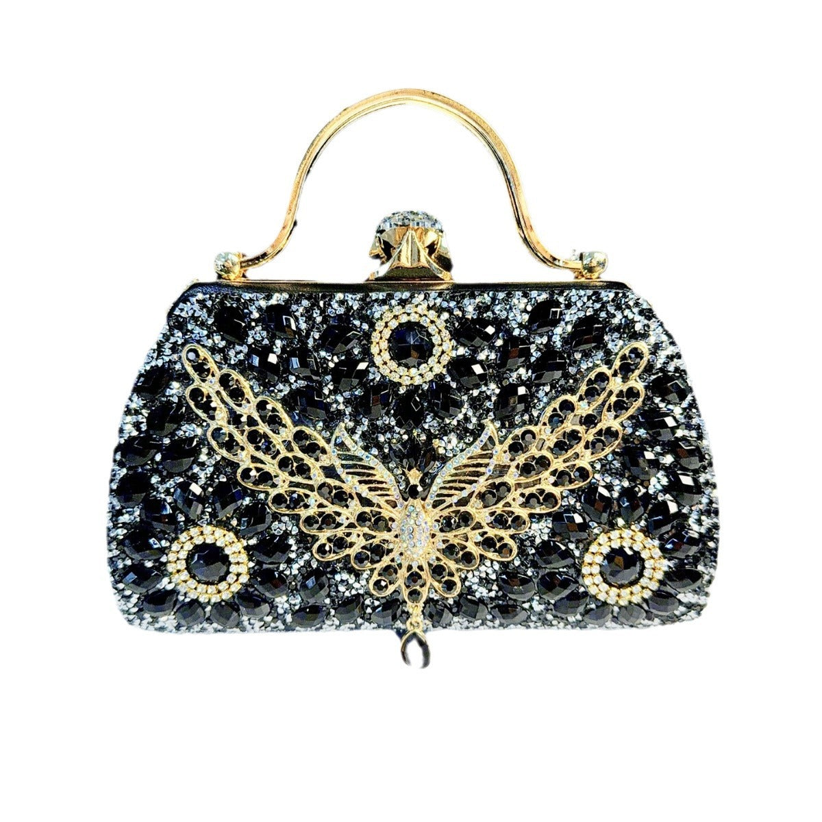 Ornate Bejeweled Evening Clutch — product view 5