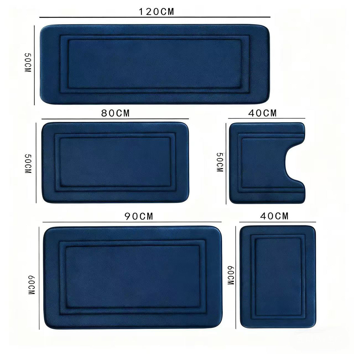 Non-Slip Bathroom Mat Bowlift — product view 4