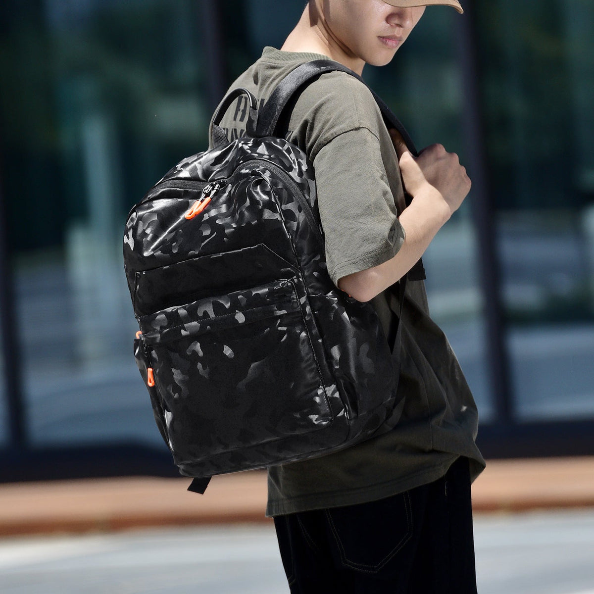 Urban Waterproof Backpack LoungeYard — product view 2