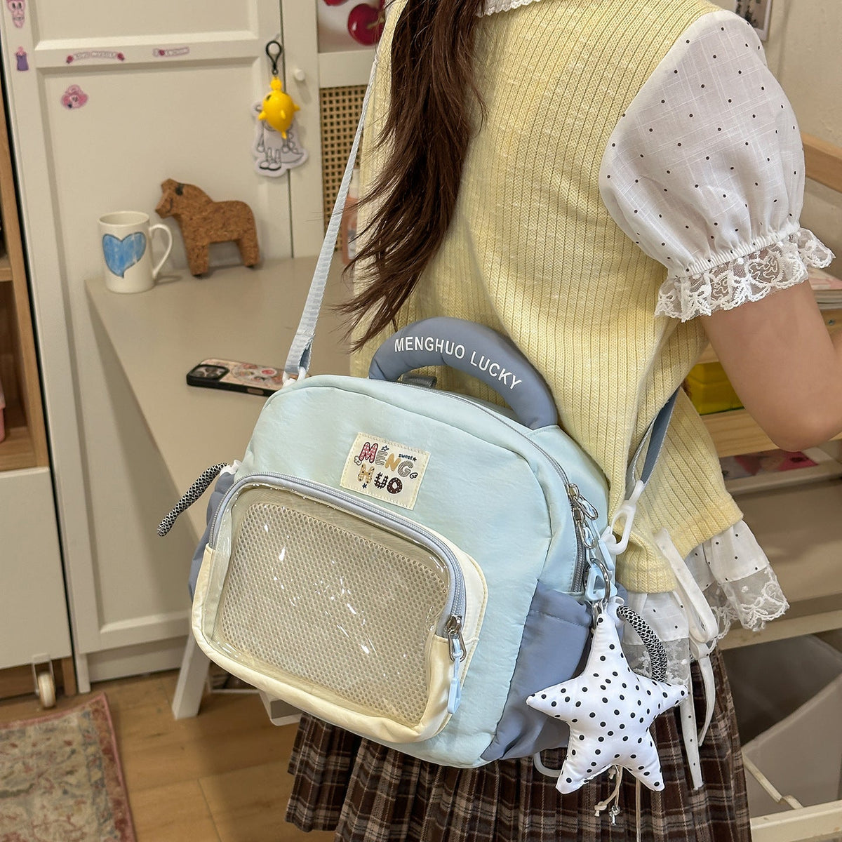 Mini Backpack with Star Charm LoungeYard — product view 1