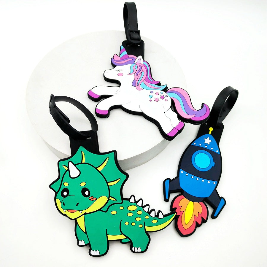 Rocket-Shaped Luggage Identifier LoungeYard — product view 3
