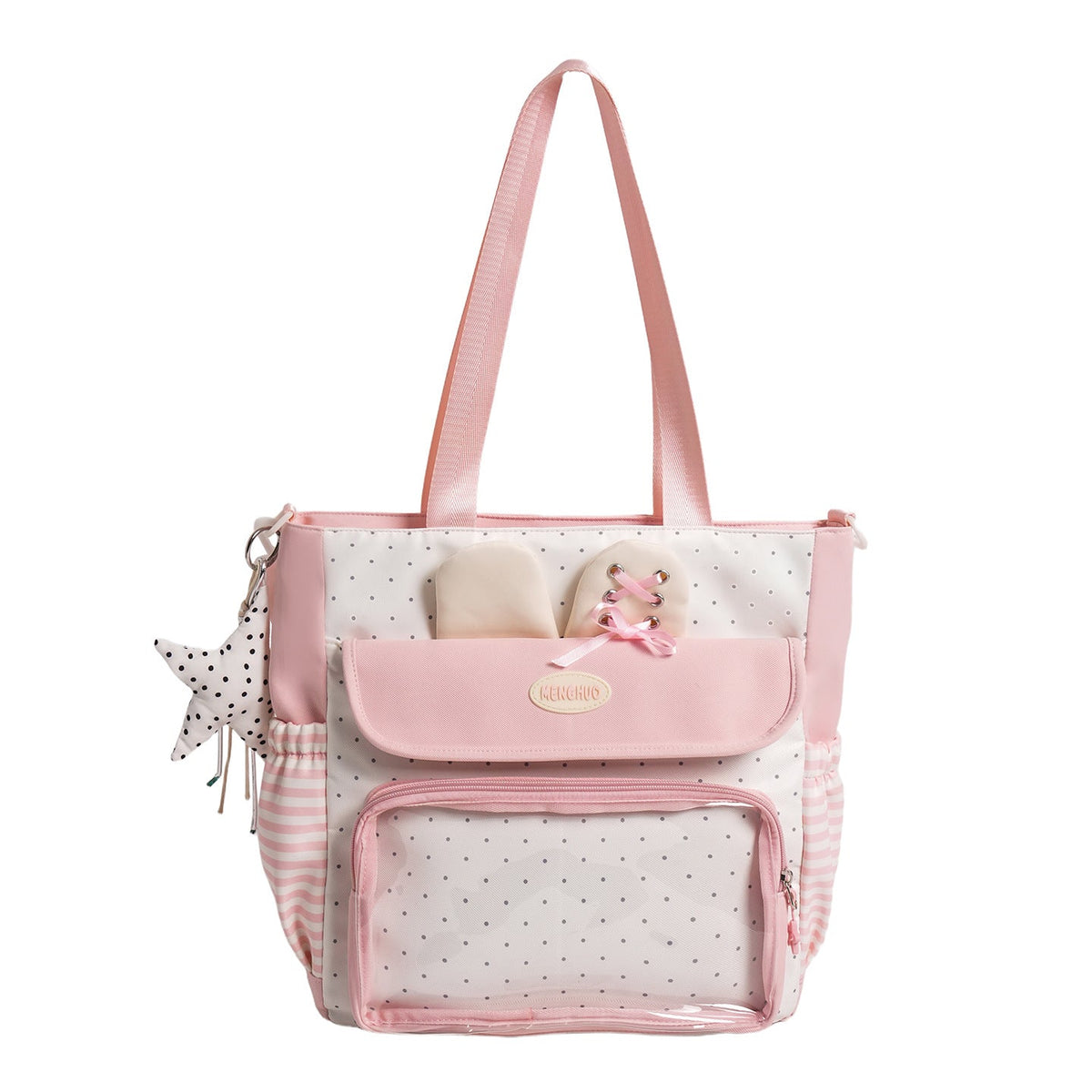 Playful Multi-Pocket School Backpack LoungeYard — product view 5