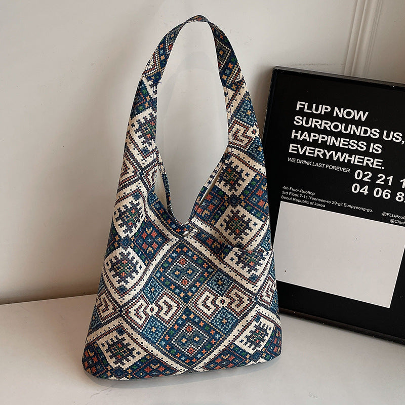 Ethnic Patterned Shoulder Bag — product view 6