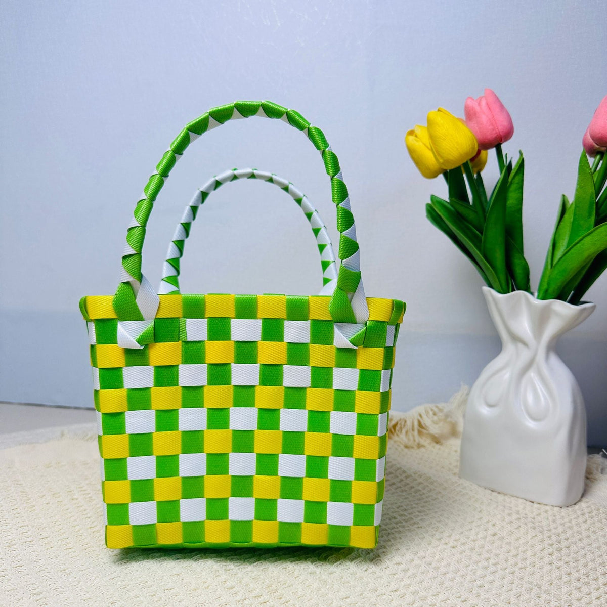 Braided Jute Bag LoungeYard — product view 2