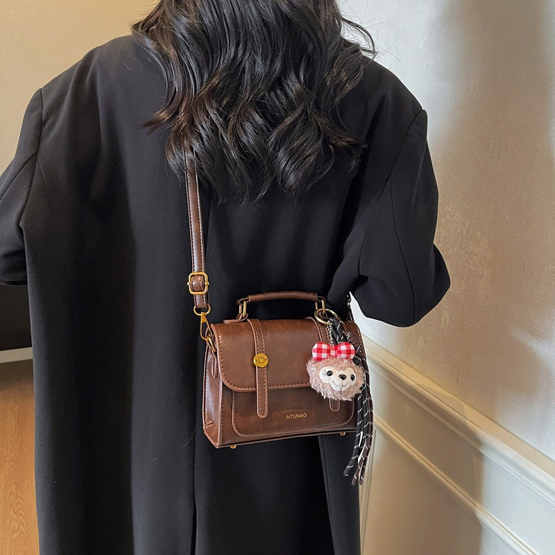 Compact Leather Handbag LoungeYard — product view 3
