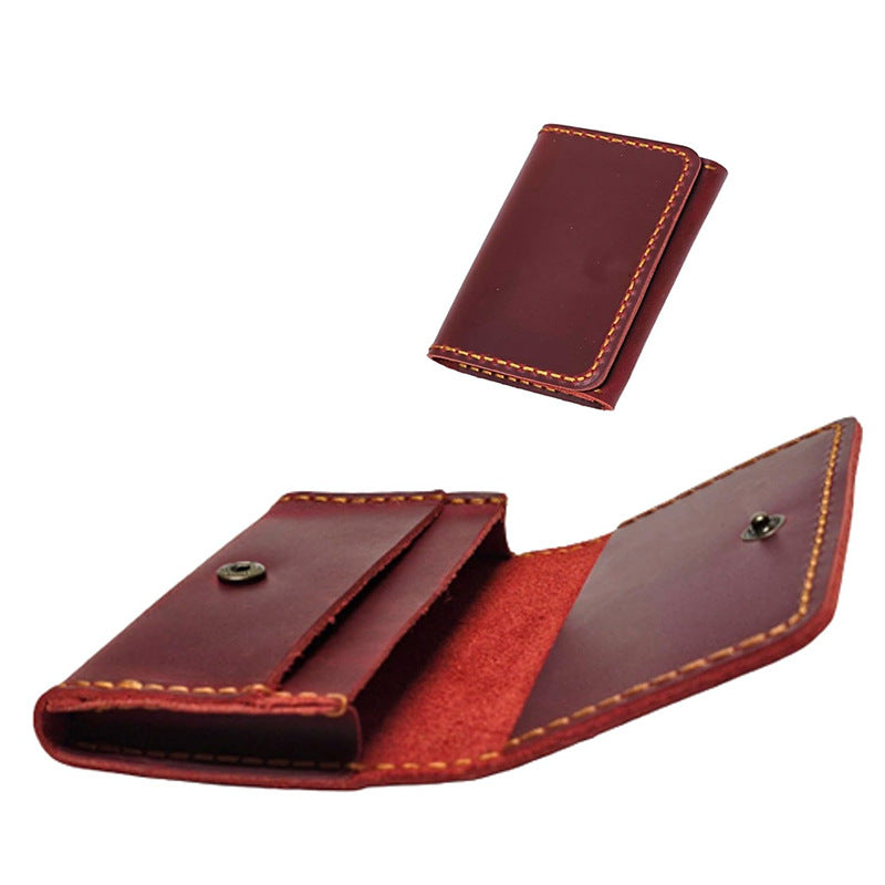 Compact Leather Cardholder LoungeYard — product view 5