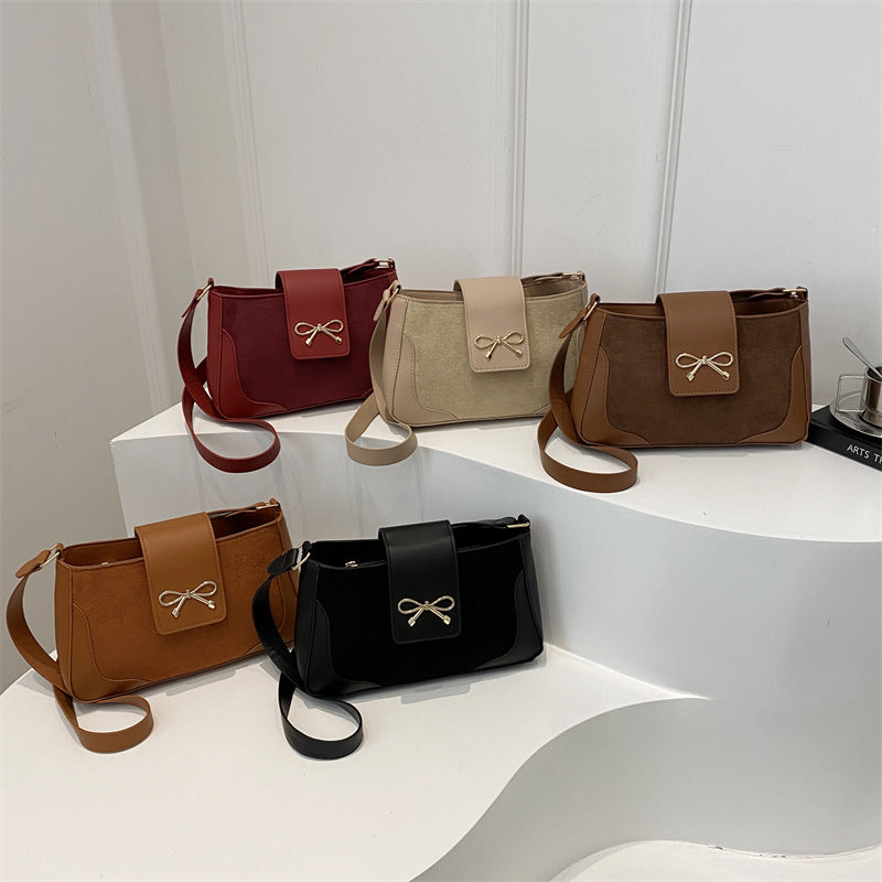 Stylish Faux Suede Handbag LoungeYard — product view 4
