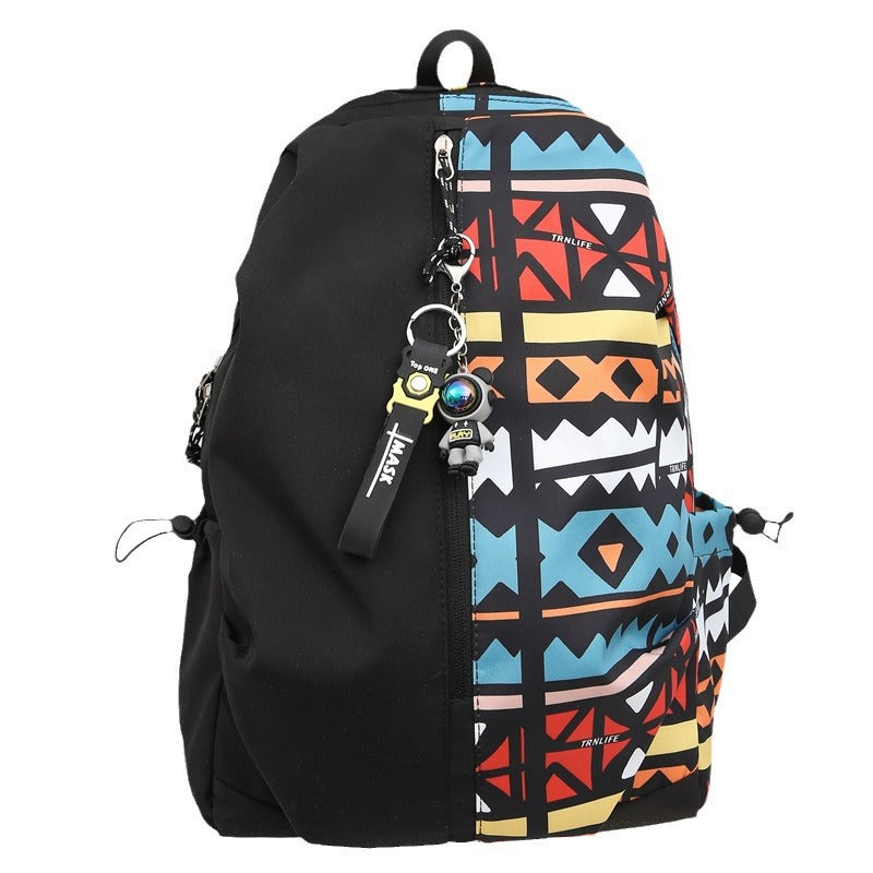 Graphic Print Backpack LoungeYard — product view 5