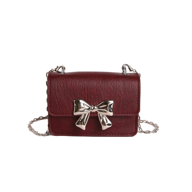 WoCharming Bow-Embellished Mini Handbag LoungeYard — product view 7