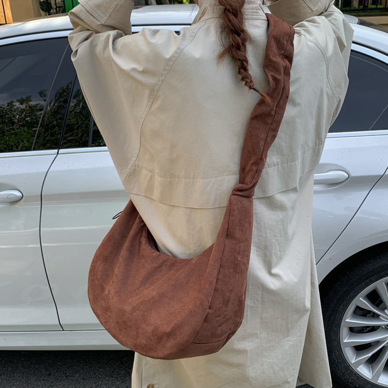 Fashionable Twisted Handle Sling Bag — product view 6