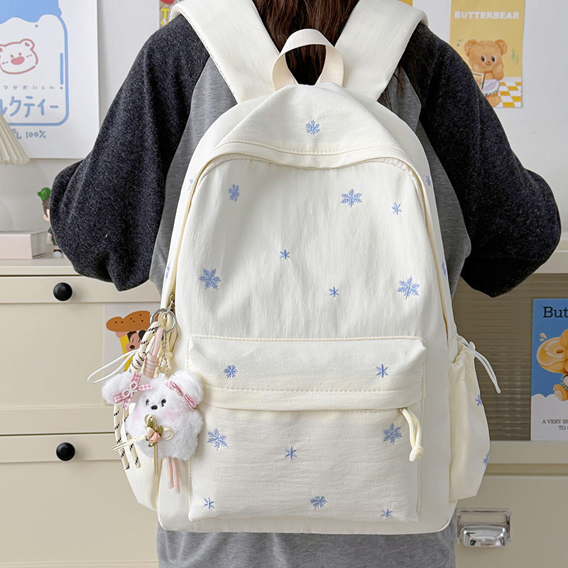 Cute Embroidered Backpack LoungeYard — product view 1