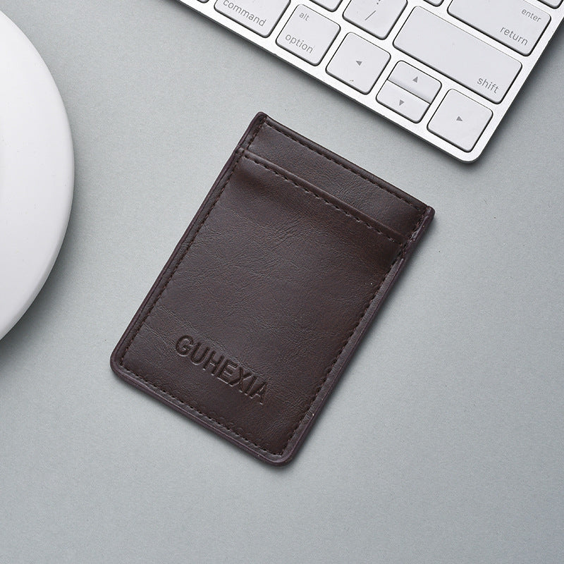 Minimalist Leather Card Holder LoungeYard — product view 7