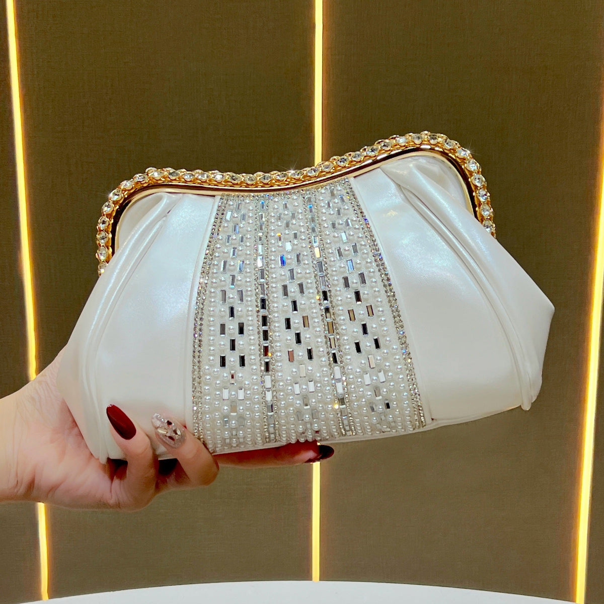 Glamorous Beaded Evening Clutch — product view 2
