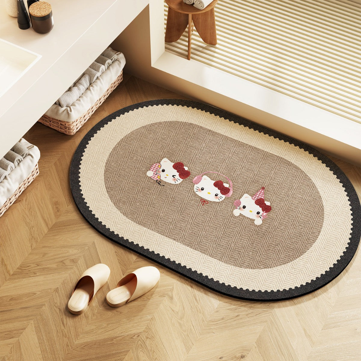 Elegant Decorative Bathroom Mat for Home — product view 6