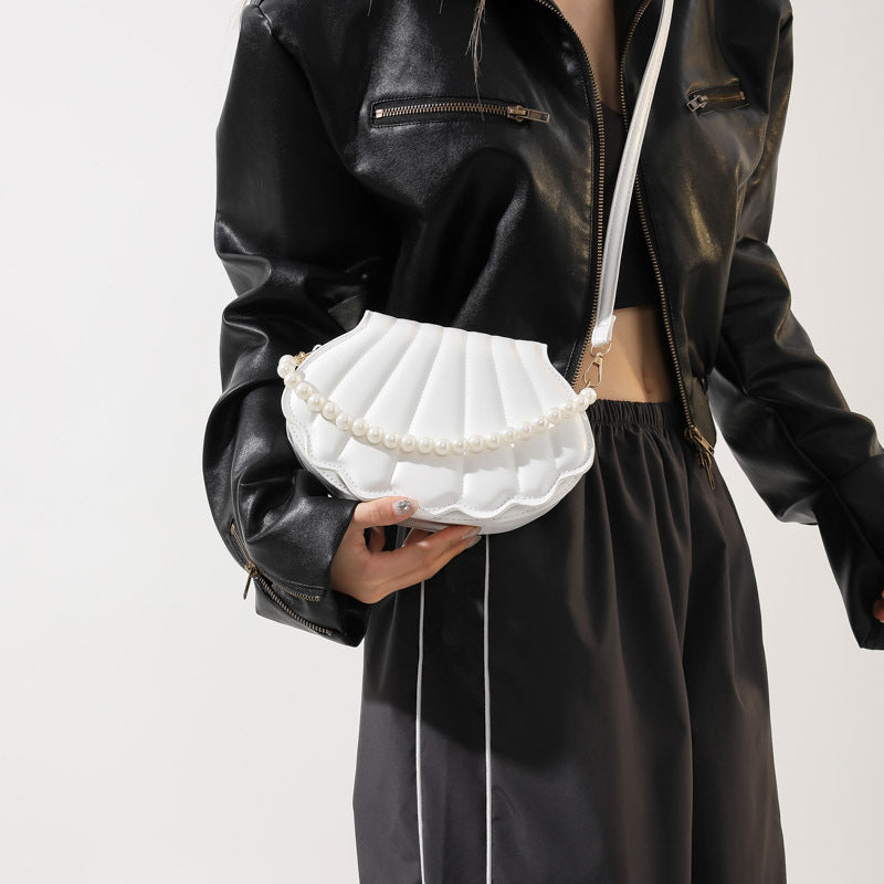 Elegant Pearl-Handled Clutch — product view 2