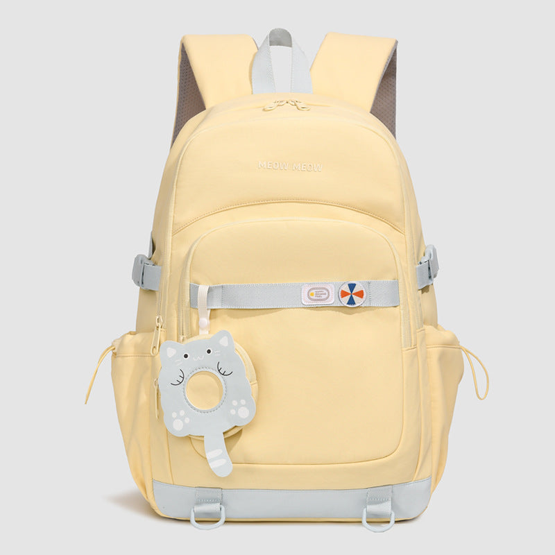 Durable Cat-Themed Backpack LoungeYard — product view 5
