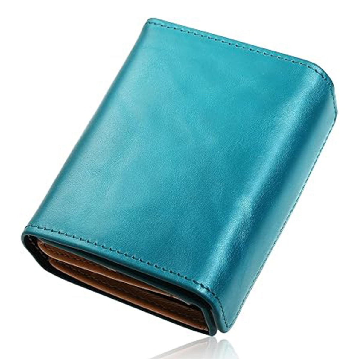 Stylish Leather Mini Wallet LoungeYard — product view 6