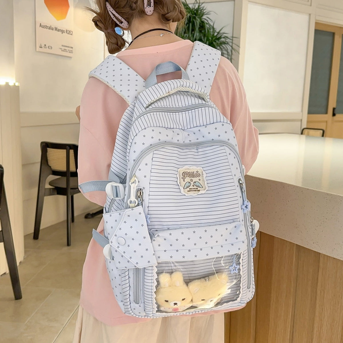 Multi-Functional Student Backpack LoungeYard — product view 3