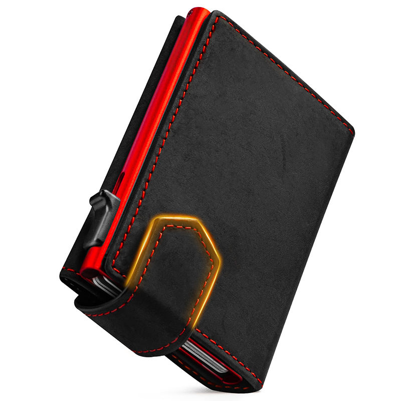 Leather Flip Wallet LoungeYard — product view 5