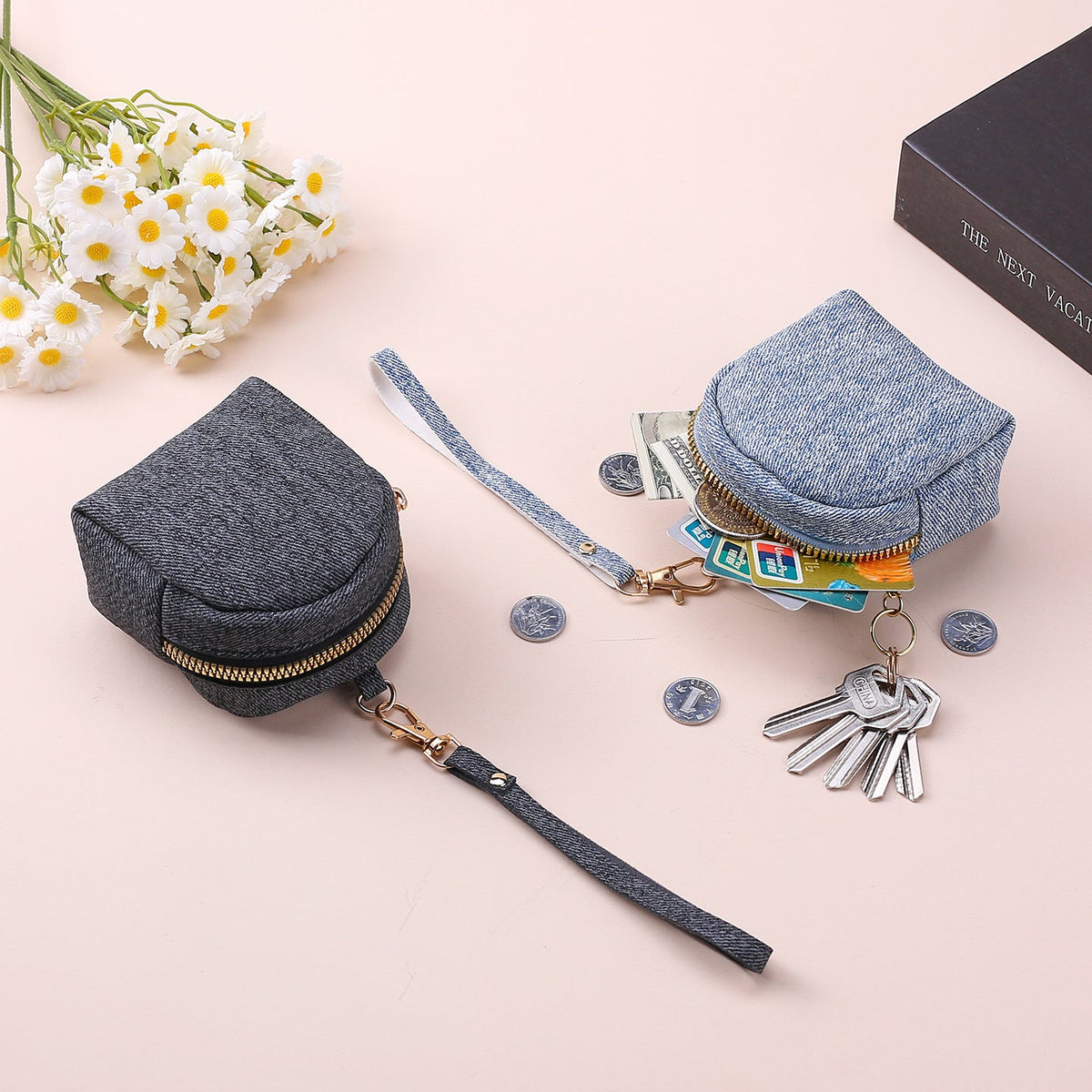 Compact Mini Backpack Coin Purse — product view 4