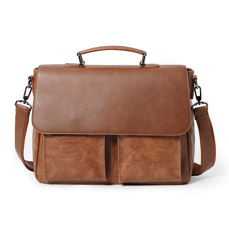 Stylish briefcase with multiple compartments LoungeYard — product view 6